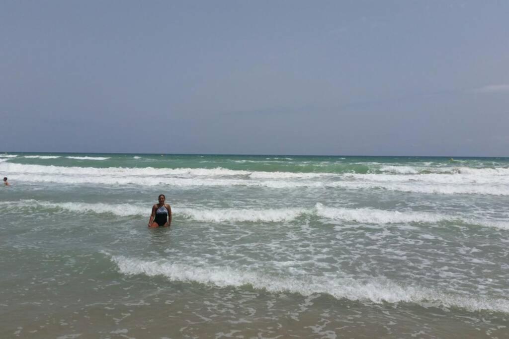 Apartamento Playa Canet Valenza Esterno foto